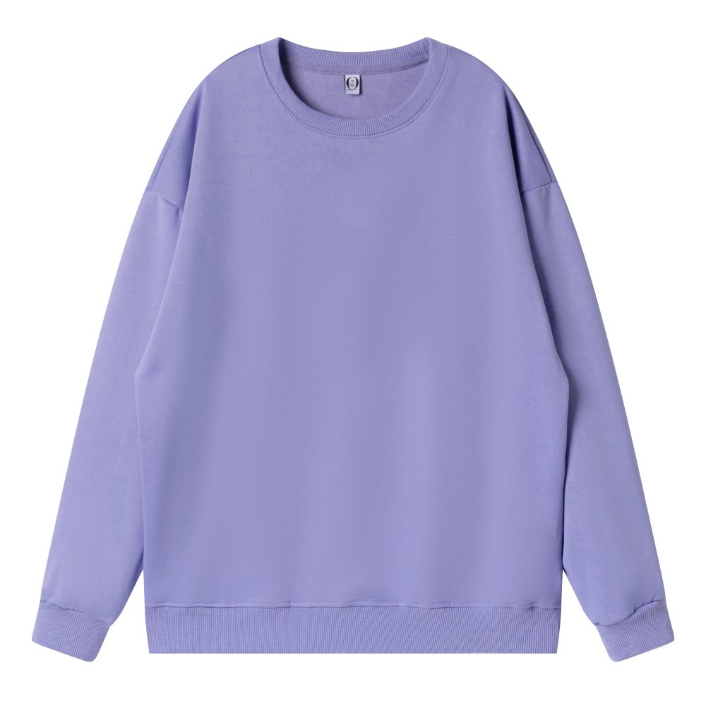 Customize Crewneck Sweatshirt  Light Purple