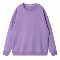 Customize Crewneck Sweatshirt Purple