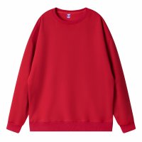 Customize Crewneck Sweatshirt Red